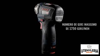 Bosch GSR 12V-35 HX Bushless avvitatore a batteria in valigetta con 2 batterie 3.0 Ah.