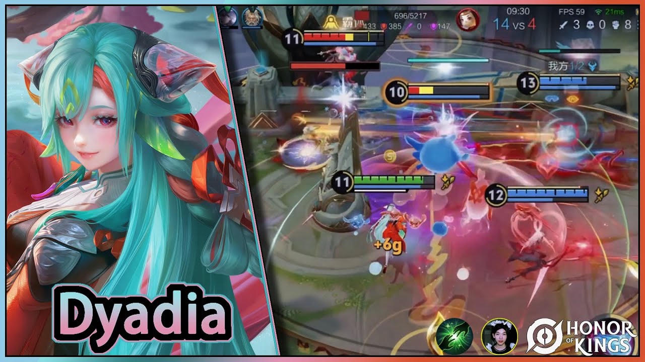 Dyadia｜How can we prevent the enemy from invading our Jungling area?？｜Honor of Kings
