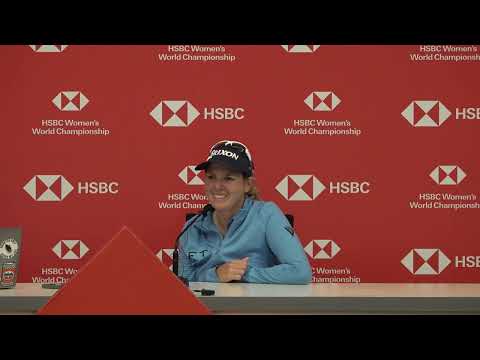 Ashleigh Buhai Friday Flash Interview 2023 HSBC Women's World Championship · Round 2