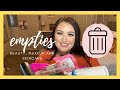 TAKING OUT THE TRASH // Beauty, makeup, and skincare products I&#39;ve used up
