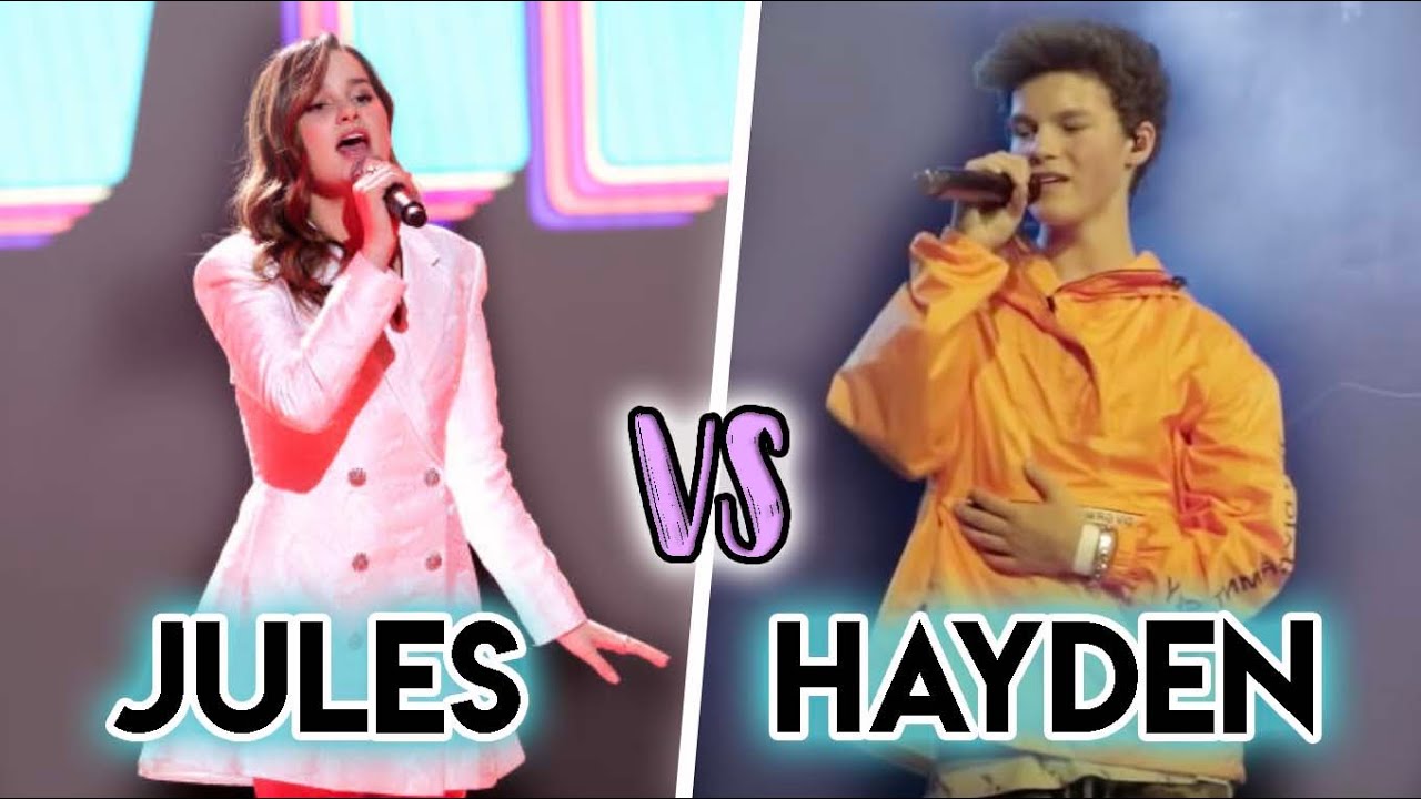 Jules LeBlanc VS Hayden Summerall SINGING BATTLE!