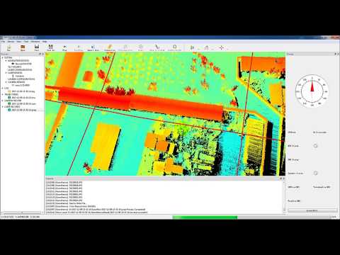 LiAcquire & LiDAR360 | POS processing and Point Cloud Generation