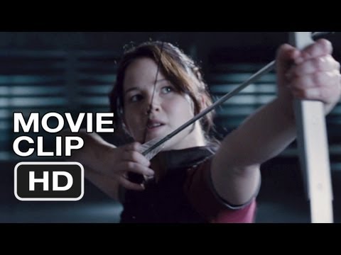The Hunger Games #5 Movie CLIP - Shooting the Apple (2012) HD Movie