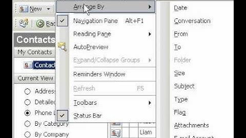 Microsoft Office Outlook 2003 Print names and email addresses