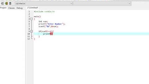 ตรวจสอบเลขคู่หรือคี่ ด้วยภาษา C ( Odd or Even )
