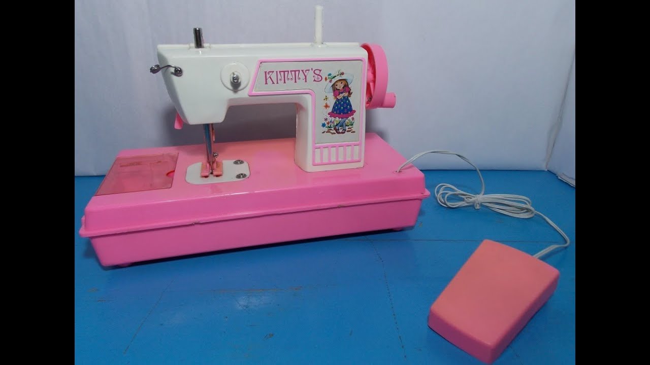 Maquina de coser juguete vintage toy review - YouTube