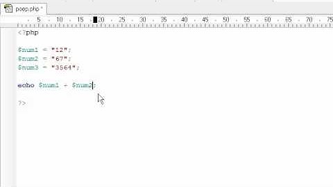 php tutorial basics: maths in php