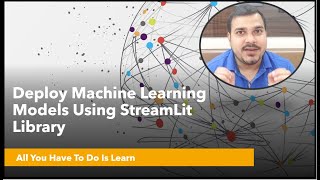 Deploy Machine Learning Models Using StreamLit Library- Data Science