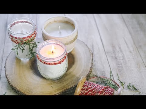 DIY Glitter Soy Candles – Idea Land, Recipe