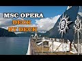 MSC Opera cruise ship Deck plan tour