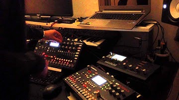 Mechanique with Elektron Octatrack, Elektron Analog Four and Waldorf Blofeld