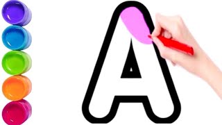 Learn to Draw the Alphabet A-Z: Easy & Fun for Beginners! Writing Capital letters Alphabet