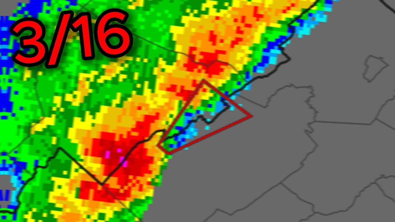 First Tornado Warning of 2025 | 3/16/2025 (EAS #1,208-12) - YouTube
