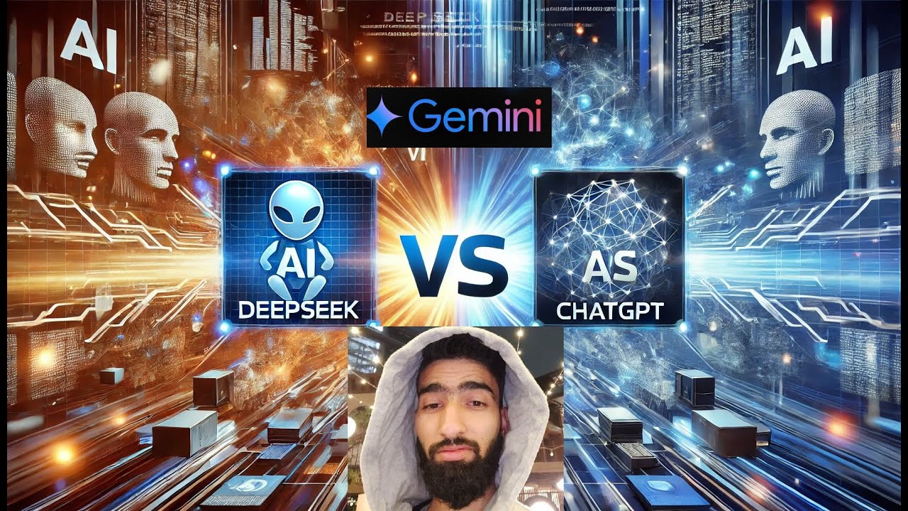 "ChatGPT vs Gemini vs DeepSeek: Ultimate AI Showdown! 🔥 (Which One Wins ...
