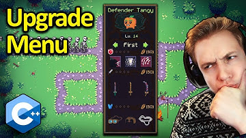 C++ OpenGL Game | Final Upgrade Menu (Tangy Defense 08/08)