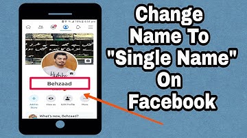 How to create Single Name Account on Facebook 2025