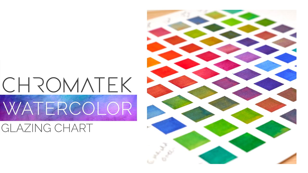 Watercolor Glazing Charts for Artists