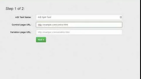 A/B Split Testing Your Landing Pages In 3 Minutes Flat
