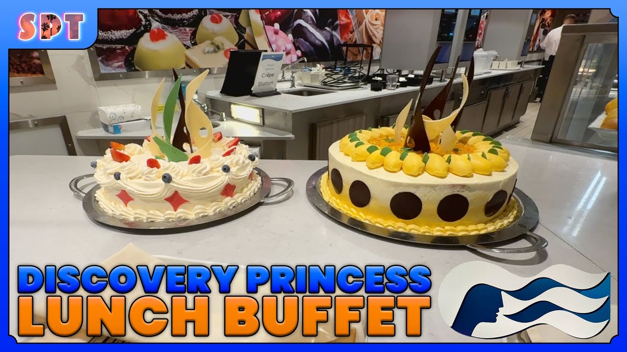 World Fresh Marketplace Lunch Buffet Aboard the Discovery Princess 🚢