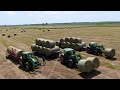 We got to run a hay hiker!