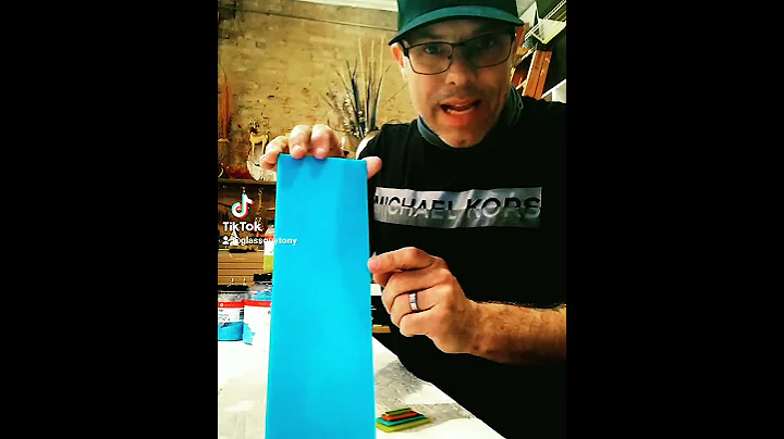 tutorial stacked fused glass