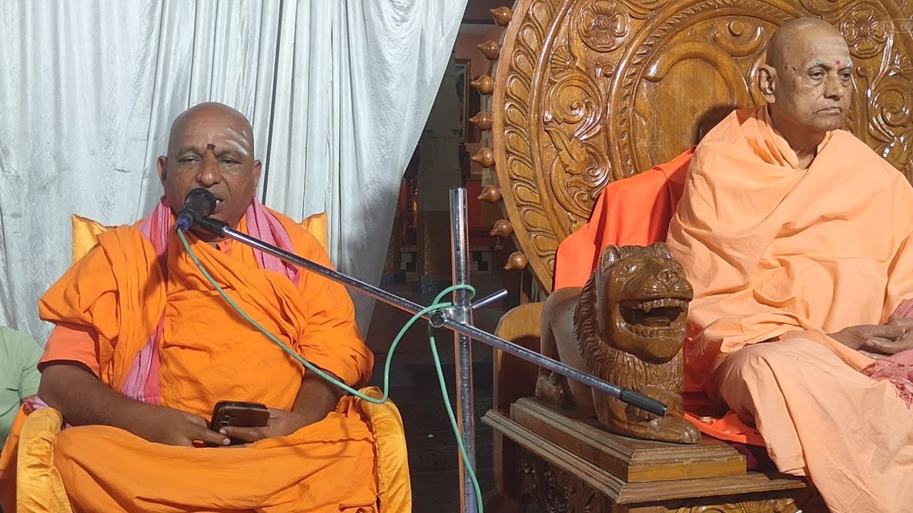 ಕಾಲ ,ಕರ್ಮ, ಮಾಹೆಯನ್ನು ಗೆಲ್ಲಲು ಸಾಧ್ಯವೇ? | Sri Vidyananda Bharati Swamiji Pravachana 