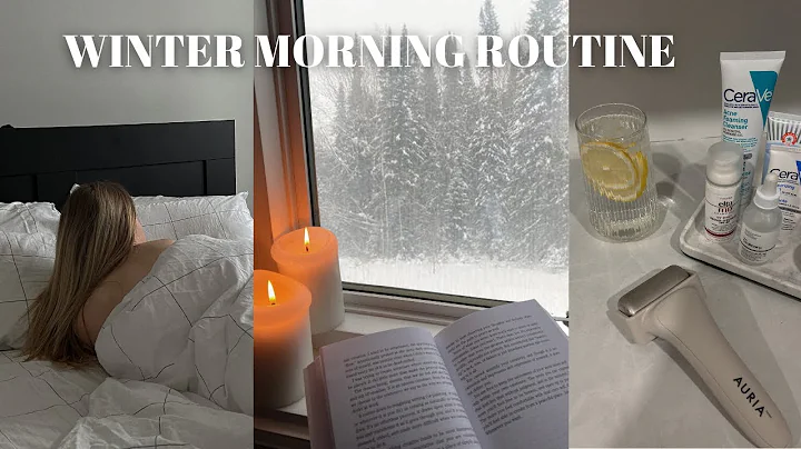 7AM winter morning routine  [simple & cozy habits]