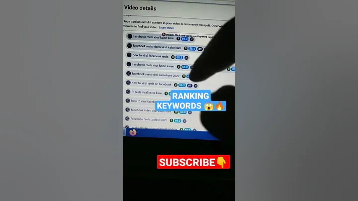 How to Find Ranking Keywords for your YouTube Video 2022 #shorts #ranking #keywords