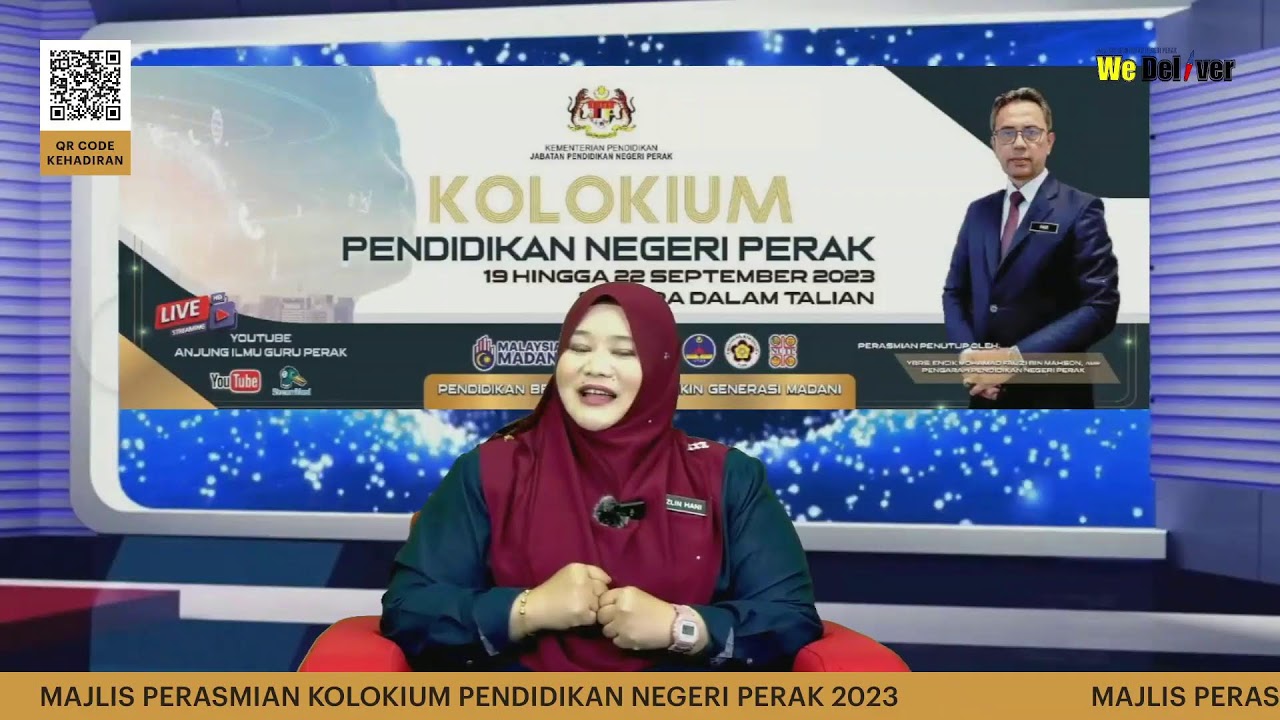MAJLIS PERASMIAN KOLOKIUM PENDIDIKAN NEGERI PERAK 2023