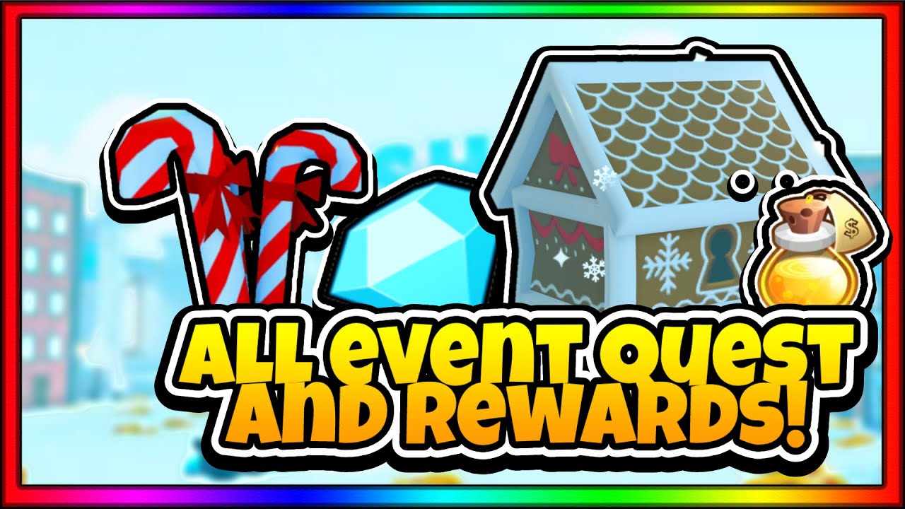 What are the Christmas Event Quest and Rewards in Pet Simulator X