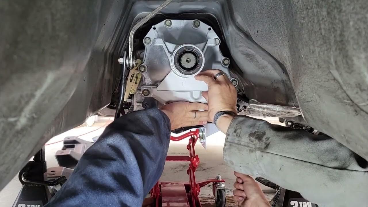 G37 transmission install YouTube