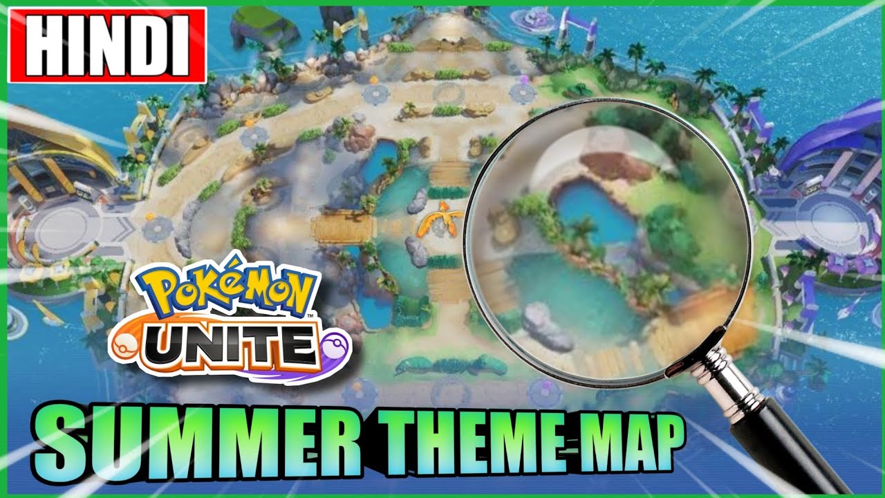 Summer Theme Map in Pokemon Unite | New Map in Pokemon Unite | New ...