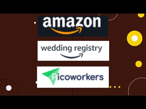 How To Complete Wedding Registry Sign Up In Picoworkers | #DB Course #Wedding Registry #picoworkers