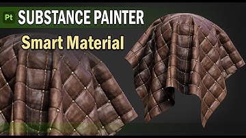 Creating a Leather Armor Smart Material in Substance 3D Painter | leather - Anchor point