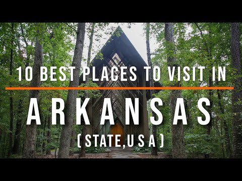 10 Best Places to Visit in Arkansas, USA | Travel Video | Travel Guide | SKY Travel