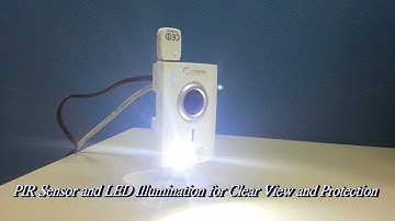 CS40 IP Network Camera with PIR Sensor and LED, detect intruder