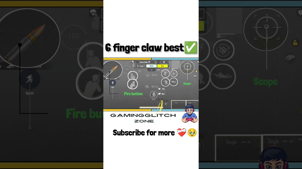 6 finger claw best setup✅|