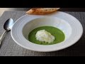 Gazpacho Verde with Burrata Cheese - How to Make Green Gazpacho Soup