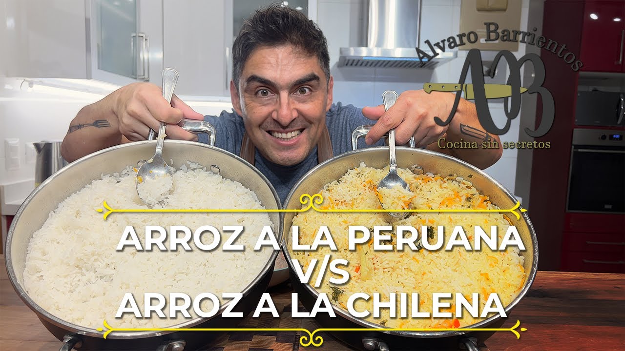 ARROZ A LA PERUANA VERSUS ARROZ A LA CHILENA. LA RECETA PERFECTA DE DOS OBRAS MAESTRAS
