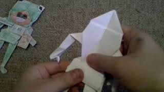 Full How to make a origami Kermit the frog with a gun News