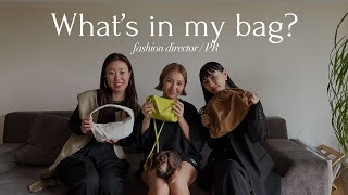 【What’s in my bag?】アパレルディレクターとプレスのリアルなバッグの中身は