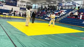 Aidan v Alex at the Ken Tamai memorial Judo tournament