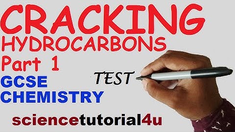 Cracking Hydrocarbons Part 1. TEST and GCSE science REVISION