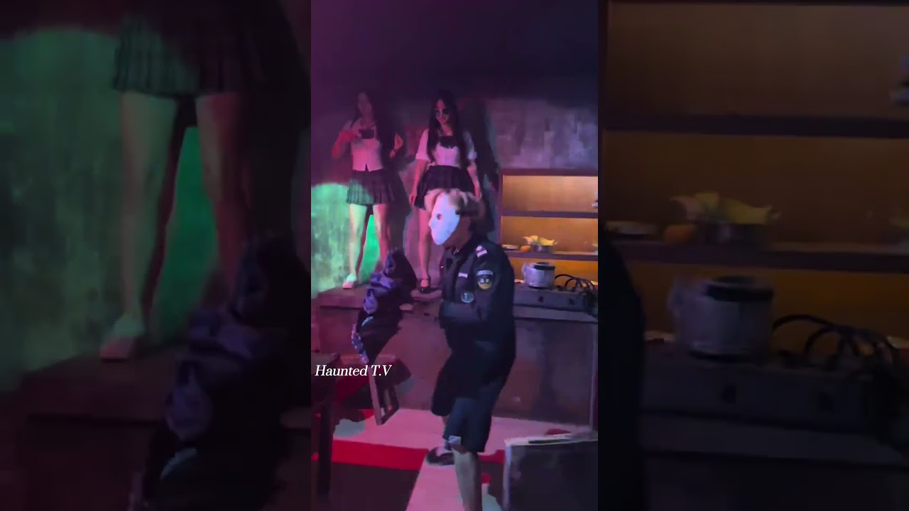 Fun White Ghost  (Caught On Camera) 