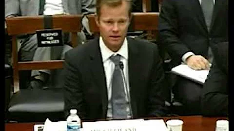 Nathan Gilliland Testifies at a House Committee on Science, Space and Technology hearing