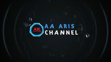 Intro Water Drop Logo Reveal In Kinemaster || AA ARIS CHANNEL