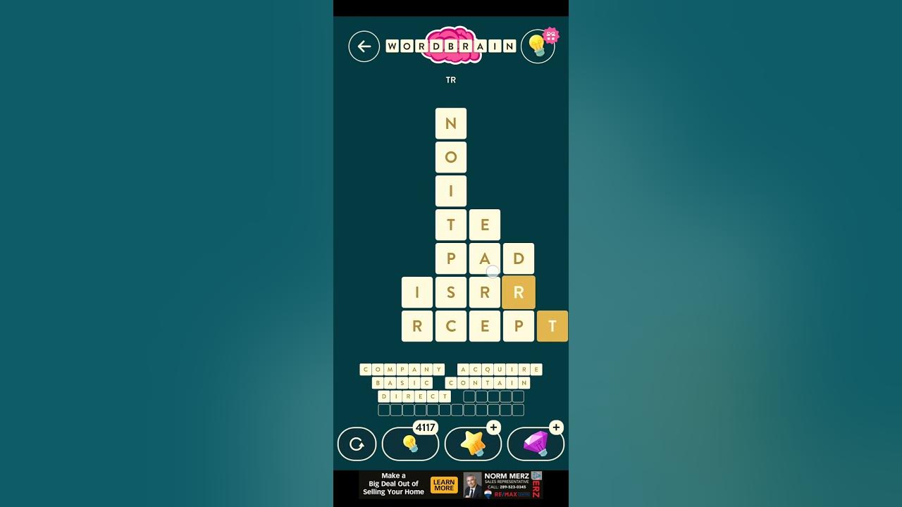 Wordbrain Daily Challenge July 27 2023 Answers YouTube