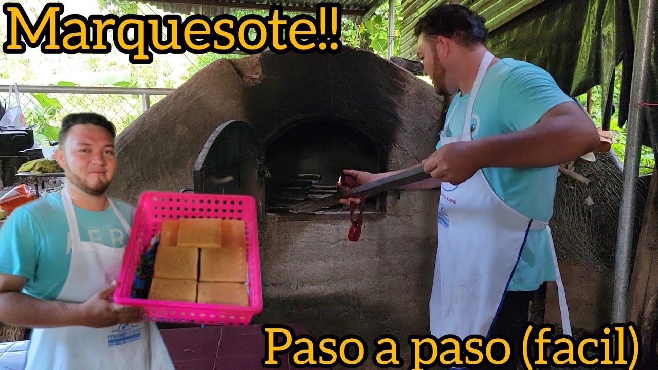 como hacer marquesote! con pocos ingredientes! 100% Salvadoreño
