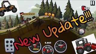 Hill Climb Racing 2 new Update/ 2 vehicles?!?  The monowheel?, The tractor???