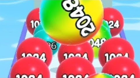 Ball Run 2048 Walkthrough Gameplay All Levels New Update Game Level 1060